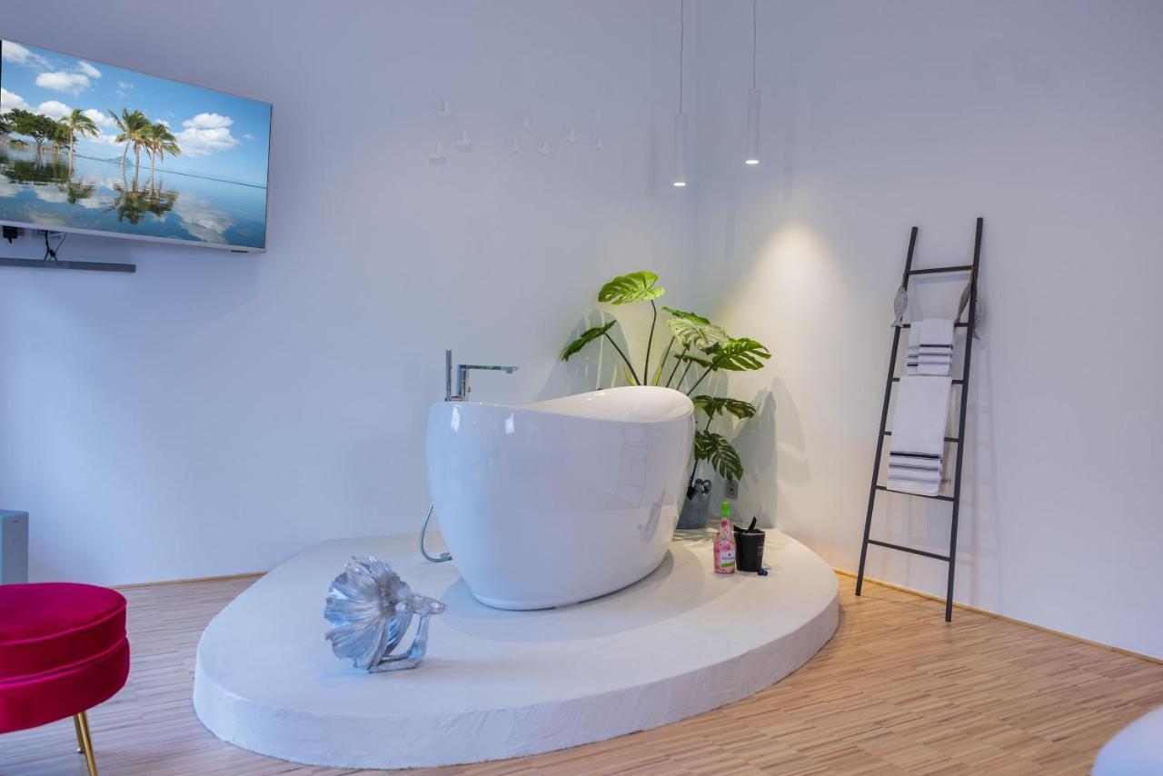 Luxus Wellness Loft - 245Qm - Designwohnen Im Zentrum Gütersloh Exterior foto